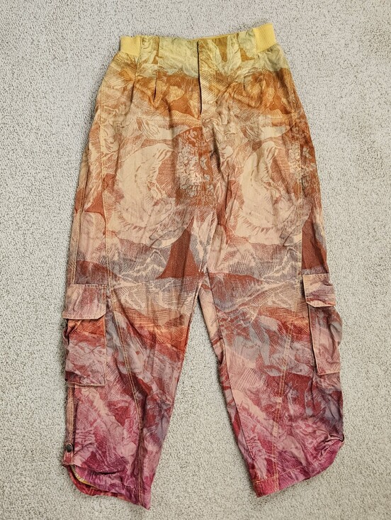FP Movement by Free People Pants - FP Movement Mesmerize Me Pants Womens M Yellow Orange Pink Gorpcore Hippie